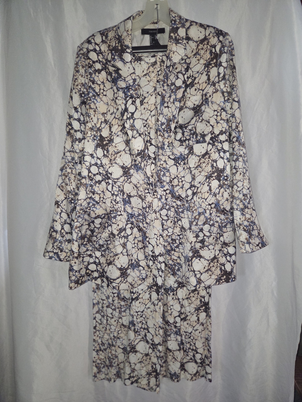 Women's Multi Color Printed Skirt Set
